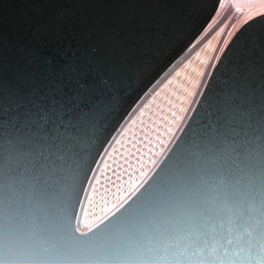 Vintage Celluloid Floral Mirror Vanity Handled Dainty Pretty Flower Mirror Pink